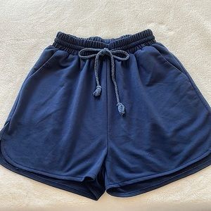 Drawstring Waist Shorts